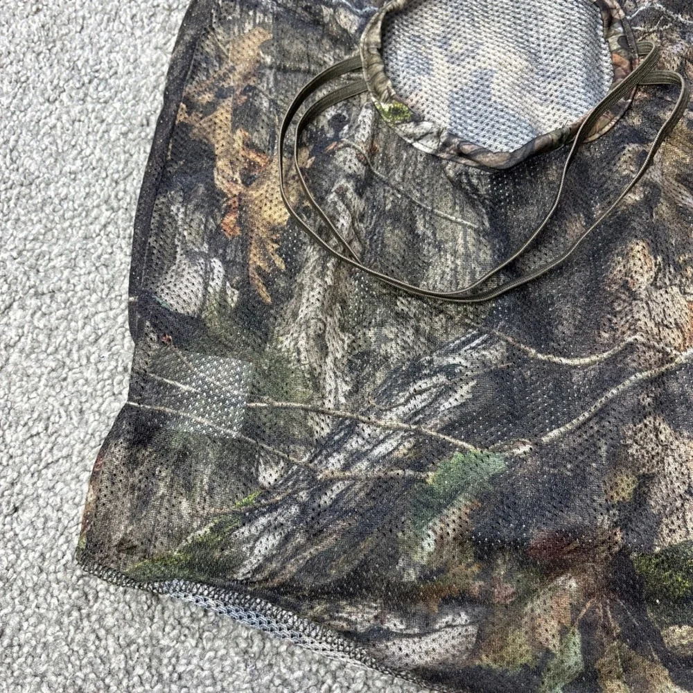 Mossy Oak Hunting Face Mask‎ Unisex One Size Camo Mesh Balaclava Breathable - Picture 3 of 13